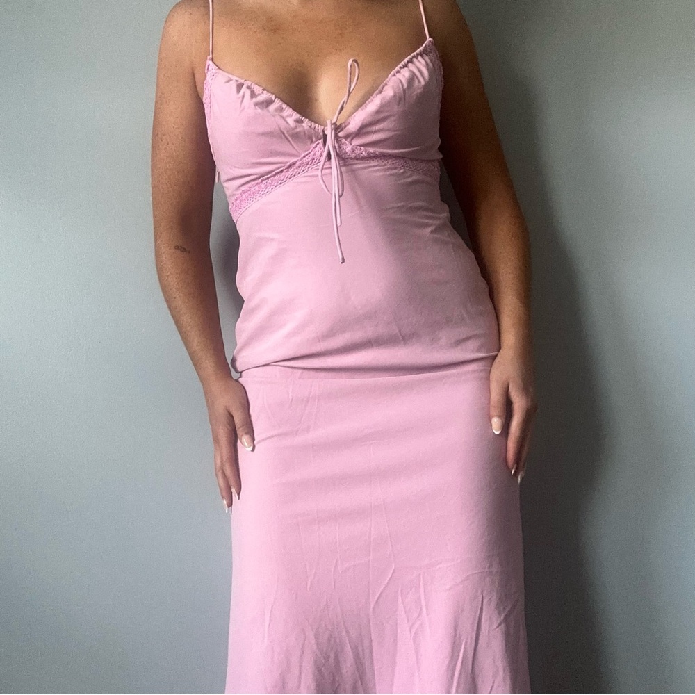 Long pink maxi dress - Princess Polly - Emily Maxi Dress Gin Fizz Pink